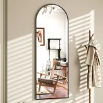 Metal Arch Full Length Mirror Floor Mirror Wall-Mounted - Image 13