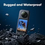 Insta360 X3 Motorcycle Kit- Waterproof 360 Action Camera with 1/2" 48MP Sensors - Image 3