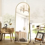 Metal Arch Full Length Mirror Floor Mirror Wall-Mounted - Image 27