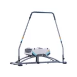 Aeroski 2.0 Ski Fitness Workout Machine with Recoil Spring Resistance, Gray